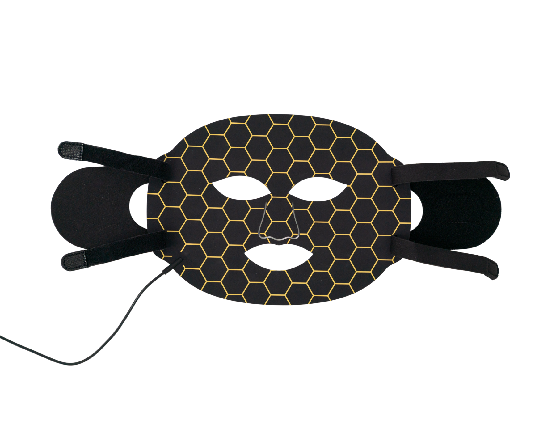 front of led mask